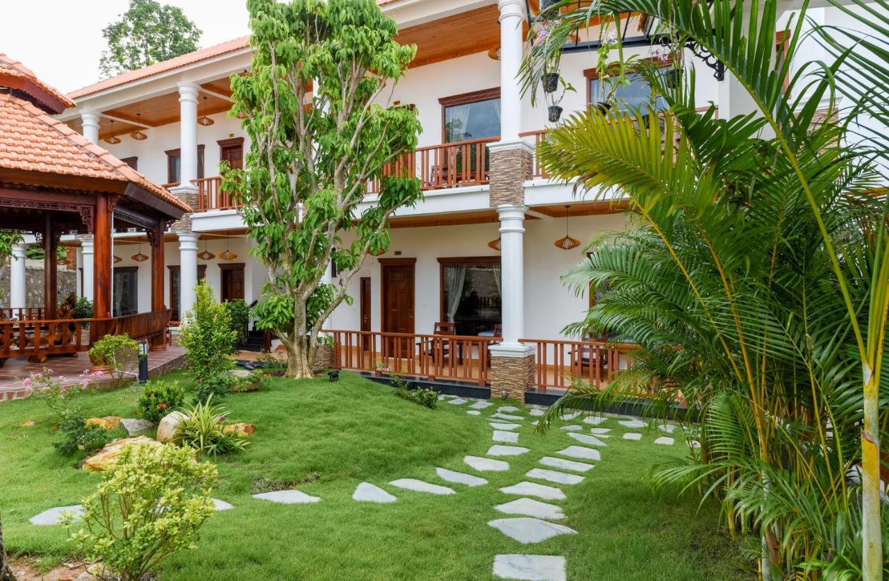 Bungalow Sáng Tươi Mountains Phu Quoc Bagian luar foto