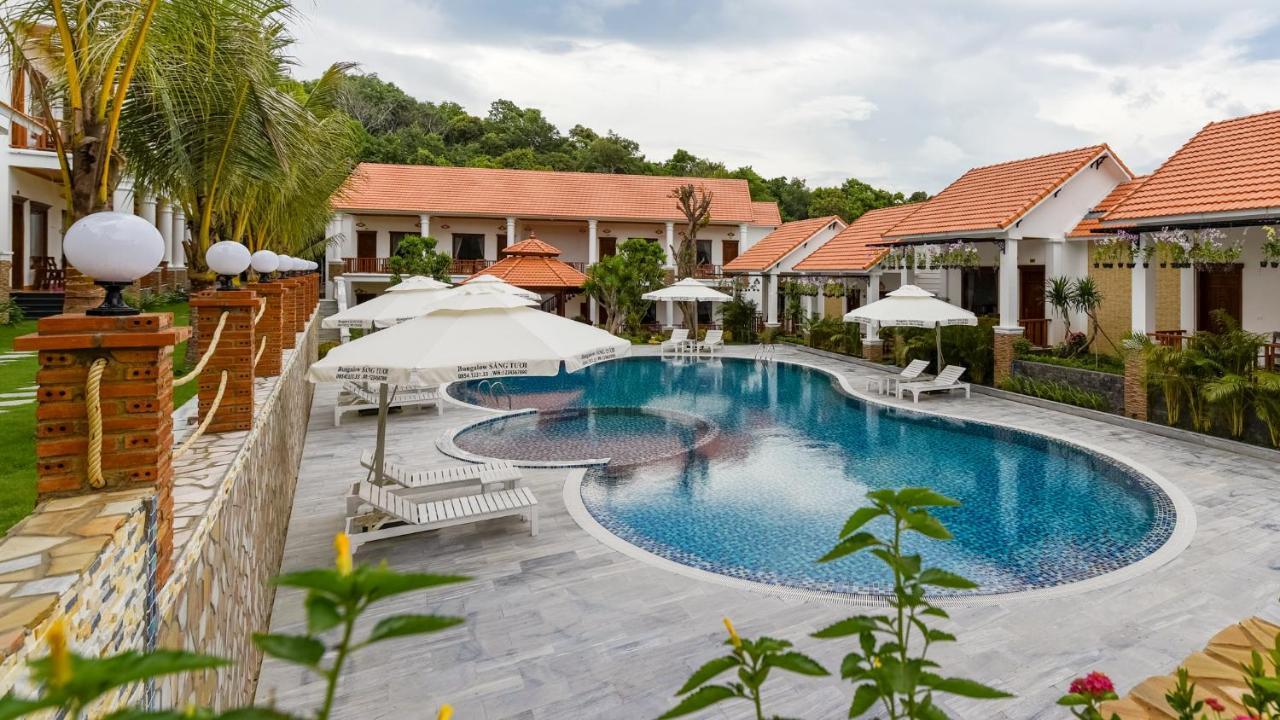 Bungalow Sáng Tươi Mountains Phu Quoc Bagian luar foto